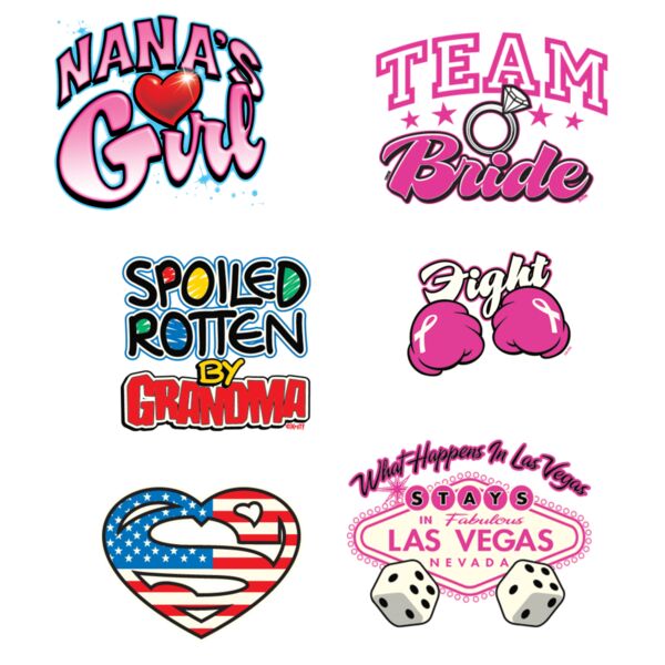 16x20 (Hot Peel) DTF Transfer Thumbnail