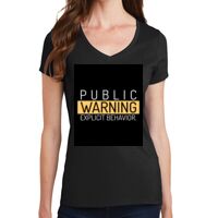 Ladies Fan Favorite V Neck Tee Thumbnail