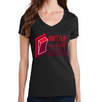Ladies Fan Favorite V Neck Tee Thumbnail