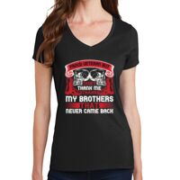 Ladies Fan Favorite V Neck Tee Thumbnail