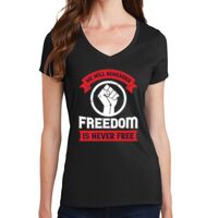 Ladies Fan Favorite V Neck Tee Thumbnail