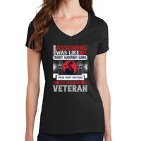 Ladies Fan Favorite V Neck Tee Thumbnail
