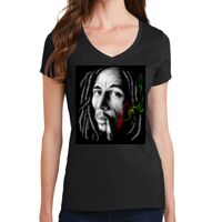 Ladies Fan Favorite V Neck Tee Thumbnail