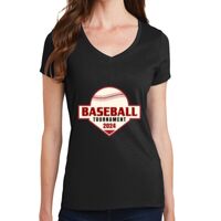 Ladies Fan Favorite V Neck Tee Thumbnail