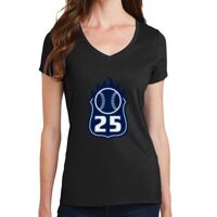 Ladies Fan Favorite V Neck Tee Thumbnail