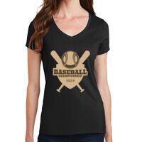 Ladies Fan Favorite V Neck Tee Thumbnail