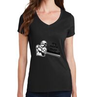 Ladies Fan Favorite V Neck Tee Thumbnail