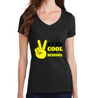 Ladies Fan Favorite V Neck Tee Thumbnail