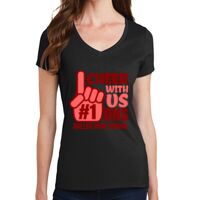 Ladies Fan Favorite V Neck Tee Thumbnail