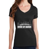 Ladies Fan Favorite V Neck Tee Thumbnail
