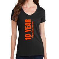 Ladies Fan Favorite V Neck Tee Thumbnail