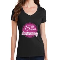 Ladies Fan Favorite V Neck Tee Thumbnail
