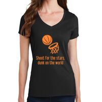 Ladies Fan Favorite V Neck Tee Thumbnail