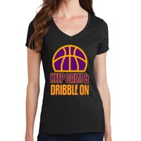 Ladies Fan Favorite V Neck Tee Thumbnail