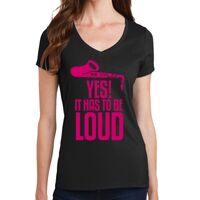 Ladies Fan Favorite V Neck Tee Thumbnail