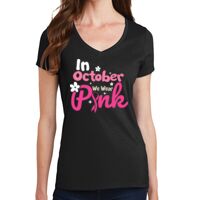 Ladies Fan Favorite V Neck Tee Thumbnail